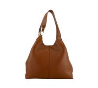 Coccinelle C-Easy Shopper Bag Genuine Leather 35 cm brown