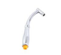 Curved Shower Arm Extension Bend Design Solid Brass Chrome Finish