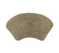 Allure Bath Fashions Curved Shower Mat - Mocha