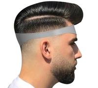 Curved Silicone Shaving Hairline - Neckline Shaving Template | Curve Haircut Fade Guide Tool | Silicone Haircut Template | Haircut Template for Men and Boys, Haircut Guide