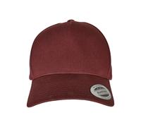 Curved snapback cap 5 panels Flexfit Classic Rouge TU
