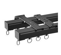 Curved & Straight Train Track Set90° Corner Rail Easy Install Bendable Tracks for Bay Windows Room Dividers Living Room Bedroom ShowerIdeal for Kids & Model Train Enthusiasts