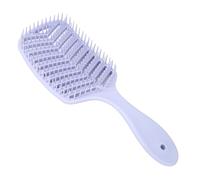 Curved Vent Hair Brush Professional Scalp Massage Paddle Detangling Brush Styling Tool for Fast Blow Drying Vent Design Multipurpose Safe ABS Material Home Travel