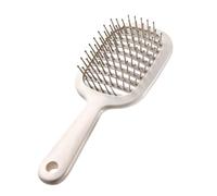 Curved Vented Brush - Vented Detangling Hair Brush - Paddle Brush For Blow Drying, Curved Hair Brush, Vented Paddle Brush For Men And Women