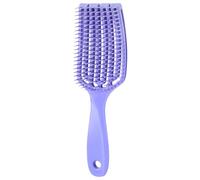 Curved Ventilated Brush with Soft Bristles, Curved Vent Brushes and Hair , Professional Styling Hair Brush for Men Women, Ventilated Hair Roller Brush, Long, Thick, Loc