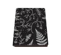 Curved Vine Branches A5 Notebook, Pu Leather A5 Notebooks, Lined Paper School Notebook 180Pages/90Sheets, Note Book for Meeting, Journal for Dairy, College Essentials Women Man