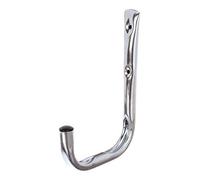 Curved Wall Hook Galvanised Steel 5 Pieces Diameter 18 mm 215 x 150 mm / 5 STK.