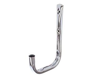 Curved Wall Hook Galvanised Steel 5 Pieces Diameter 18 mm 215 x 150 mm / 5 STK.