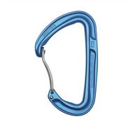 Curved wire climbing carabiner Singing Rock Colt Bleu TU