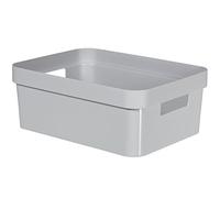 Curver 11 Litre Infinity Box, Light Grey, 35 x 25 x 10 cm