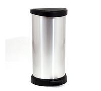 Curver - 181125 - Metal Effect - Pedal Bin - 40 L - Metal
