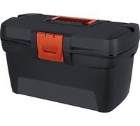 Curver 193601 Herobox Opp Toolbox Polypropylene 13 inch-Black/Red, 33 x 19 x 15.9 cm