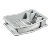 Curver 228565 Dishwasher Dinnerware + Tray Small Model with 12 Plates Plastic Gray 29 x 10.5 x 39 cm