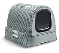 Curver 234871 Covered Cat Litter Box Tray