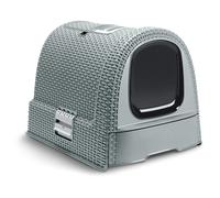 Curver 234871 Covered Cat Litter Box Tray