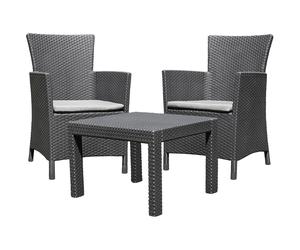 Curver Classic and Functional Garden Set with Outdoor Table and Seating