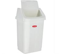 Curver Click-It Waste Bin 22.9 X 18.9 X 38.1 Cm, Plastic, White (9 L)