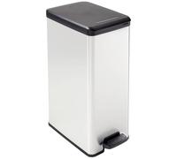 Curver Rubbish bin, Silver, 40 l