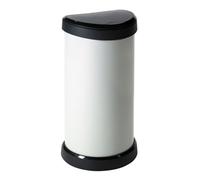 Curver Deco Standard Cream Plastic Bin - 40L