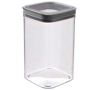 Curver Dry Cube Food Storage Container Airtight Lid Grey Seal - 1.8L