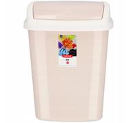 Curver Dustbin, Rubbish Bin, Polypropylene 46 X 33 X 28 Cm (Beige-Beige) (25 L)