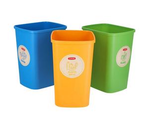 Curver Eco Friendly Set Of 3 Waste Separation System Paper Glass And Plastic Recycling Bucket Made Of Plastic (3 X 10 L)