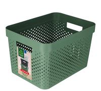 Curver, Infinity Box 17 L, Green, 35.5 X 26.2 X 21.9 Cm, Recycled Plastic