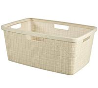 Curver Jute Laundry Basket - Off White