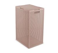 CURVER KAYA LAUNDRY HAMPER 60L Powder Pink