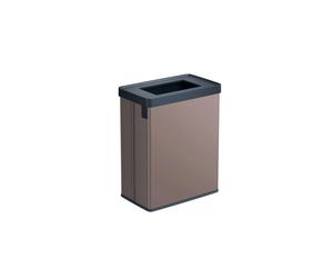 CURVER Keter Verto 54L Recycling Bin Dual Compartments Recycling Lid Easy Sorting Sl esign Pearl Rose