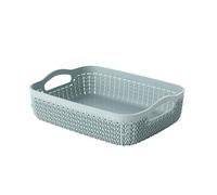 Curver Knit Effect Storage Tray Medium - Blue