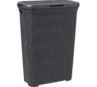 CURVER Laundry Box Style Storage Container 40 Litres Anthracite 00709-308-00