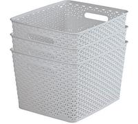 CURVER My Style 3 x 18 Litre - Large Grey