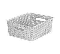 Curver My Style Medium Storage Basket - Grey, Grey