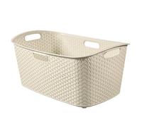 Curver 00745-885-00 "My Style" Clothes Basket, Cream, 60 x 39 x 28 cm, White