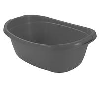 Curver Oval Tub, Anthracite, 35 x 25 x 10 cm