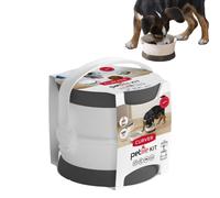 Curver Pet Travel Feeding Kit 3 In1 Food Storage Container &Bowls Dog Cat Travel