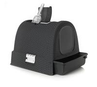 Curver Hooded Cat Litter Box 51x38.5x39.5 cm Anthracite 400460