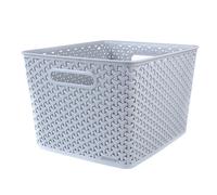 Curver My Style Storage Basket Large 18 Litres, Grey