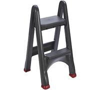 Curver Folding Two Step Ladder Stool Plastic Foldable Rubbermaid 2 Step 155160