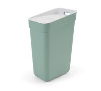 Curver Ready to Collect 100% Recycled 30L Kitchen Accessories Recycling Lift Top Bin Green Light Grey Lid