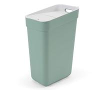 Curver Ready to Collect 30L Sorting Bin with Wall or Door Holder for Kitchen, Bathroom, Laundry - 100% Recycled - Green