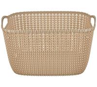 Curver Rectangular L ~19L, Sand, 37.5x27x21.5cm, 232075