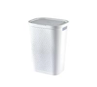 Curver Recycled Infinity Dots Laundry Hamper 60L White [245680]