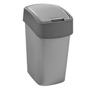 Curver Bin + Lid, Silver, Grey, 9L