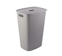 CURVER SOFTEX LAUNDRY HAMPER 56L TAUPE
