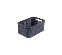 CURVER Style M - storage boxes & baskets (Storage basket, Grey, Rattan, Monotone, Bathroom, Bedroom)