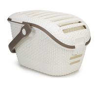 Curver Transport Box For Dogs 51X38X33Cm White - Safety And Comfort