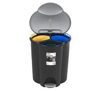 Recycling Bin Curver Trio 40L 3 Compartments 254540