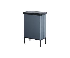 CURVER waste garbage can, for segregation, on legs, capacity 54l, Verto (Blue)